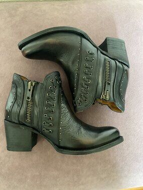Freebird Ryder Black Ankle Boot - Size 8